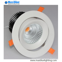 Hole 145mm LED Recessed Ceiling Light with 30W CREE COB